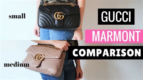 gucci marmont 22 vs 26|gucci marmont velvet bag.